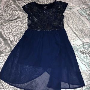 Navy blue toddler Dress